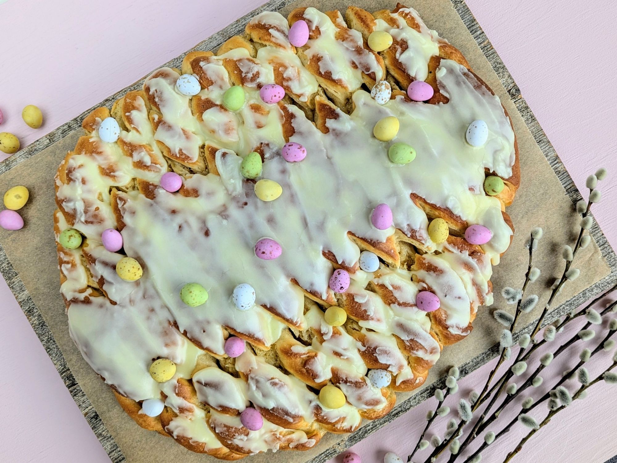 Påskeegg med vanilje
